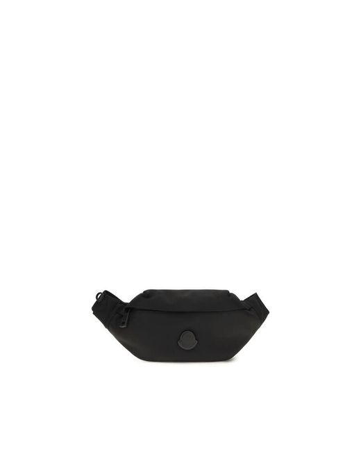 Moncler Black Durance Belt Bag for men