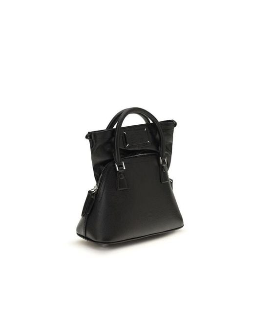 Maison Margiela Black 5Ac Top Handle Bag