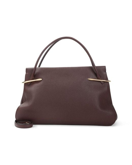 Givenchy Brown Pinch Large Shoulder Bag
