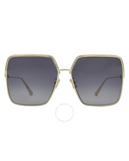 Dior Gray Ever Grey Square Sunglasses Cd4026un 10d 60