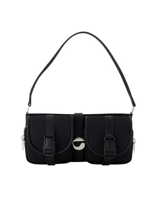 Coperni Black Cargo Shoulder Bag for men