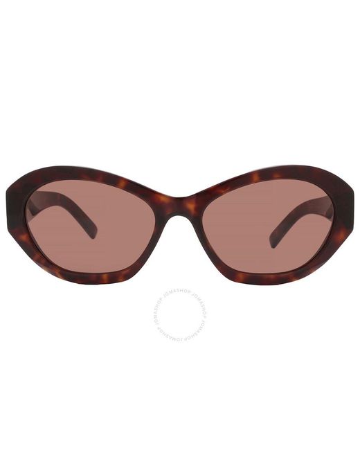Givenchy Brown Cat Eye Sunglasses Gv40001u 52e 57