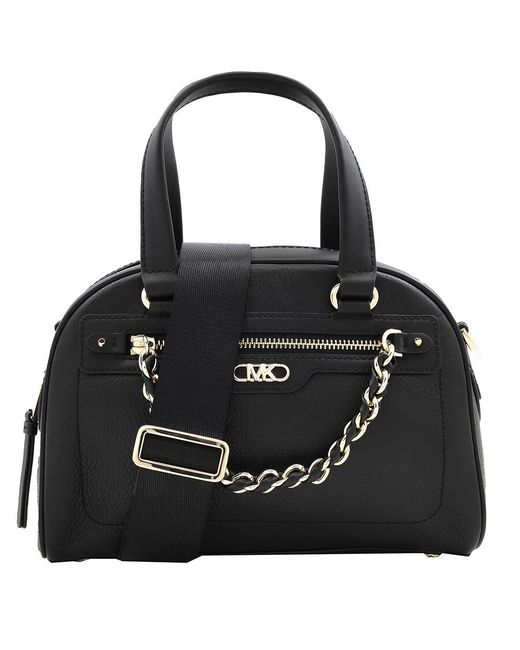 Michael Kors Black Small Williamsburg Leather Satchel