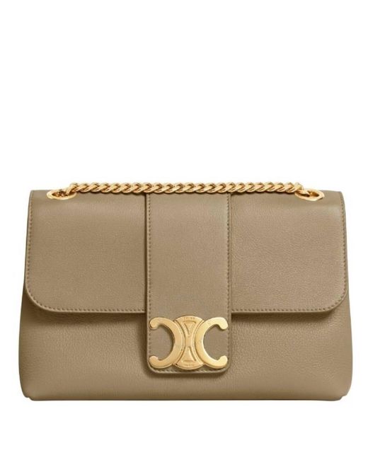 Céline Natural Victoire Medium Crossbody Bag