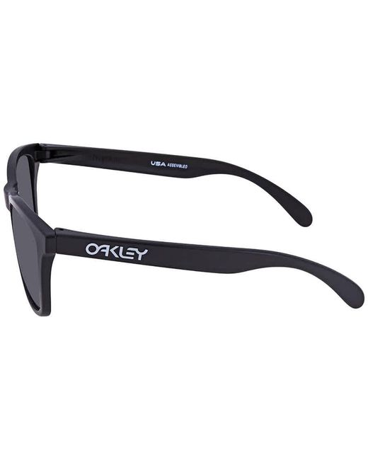 Oakley Blue Frogskins Prizm Polarized Square Sunglasses Oo9013 9013f7