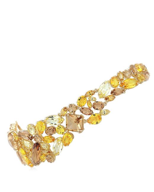 Swarovski Metallic Gema Mixed Cuts Crystal Choker