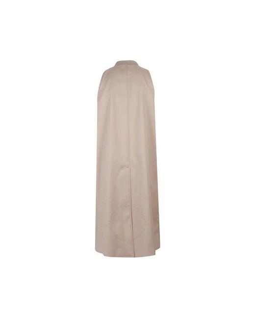 Burberry Natural Gabardine Cotton Gabardine Sleeveless Car Coat, Brand Size 46 (Us for men