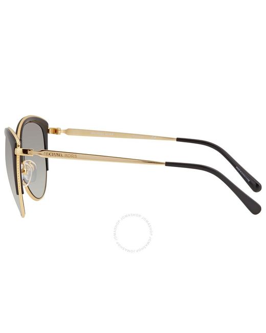 Michael Kors Gray Grey Gradient Cat Eye Sunglasses  110011 56
