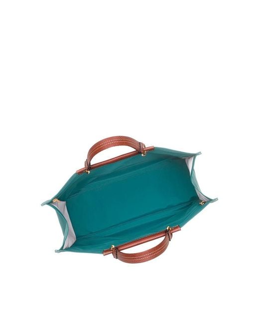 Longchamp Blue Cabas Du March