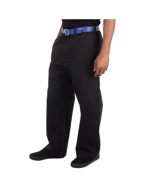 Burberry Black Mid-Rise Chino Trousers for men