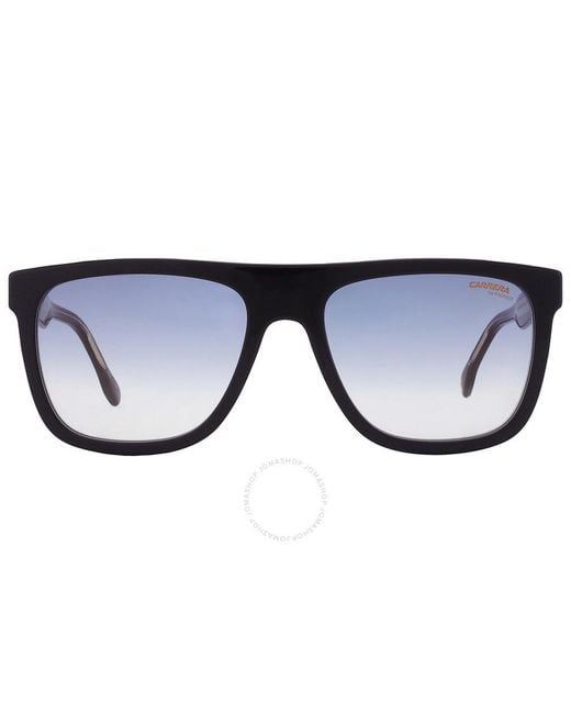 Carrera Blue Shaded Gold Browline Sunglasses 267/s 0m4p/1v 56 for men