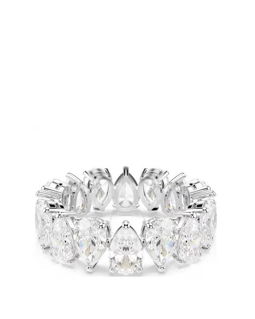 Swarovski White Matrix Vittore Pear Cut Ring