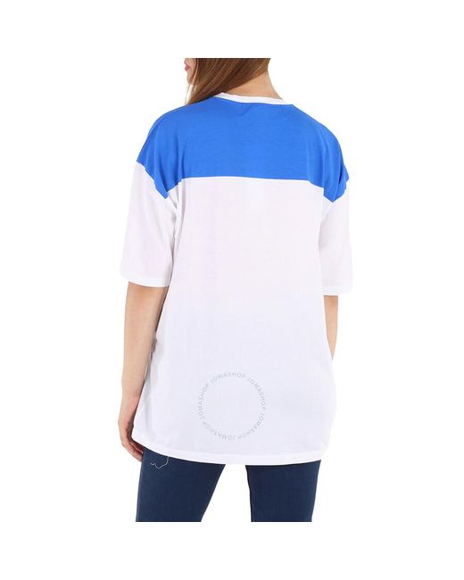 Filles A Papa Jersey T-shirt White/blue