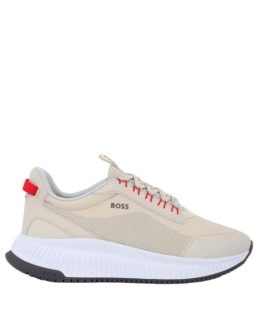 Boss Natural Ttnm Lightweight Evo Trainers, Brand Size 42 Us for men