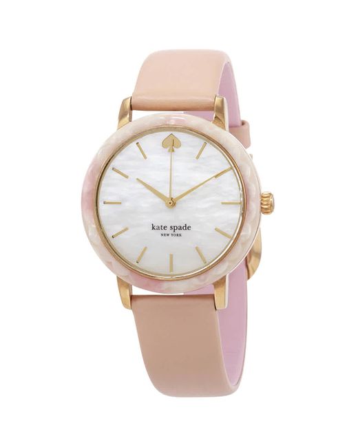 Kate Spade Natural Morningside Interchangeable Top - Ring Watch
