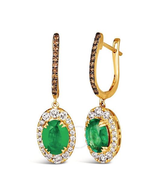 Le Vian Green Costa Smeralda Emeralds Earrings Set