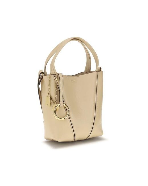 Chloé Metallic Chlo Spin Shoulder Bag