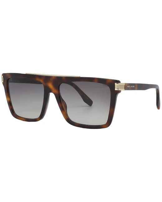 Marc Jacobs Gray Gradient Square Sunglasses Marc 568/s 05l/ha 58 for men