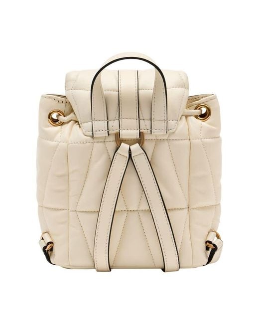 Versace Natural Quilted Lambskin Backpack for men