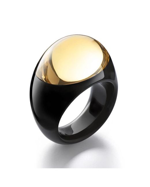 Baccarat Black Tango, Crystal Ring 2104246