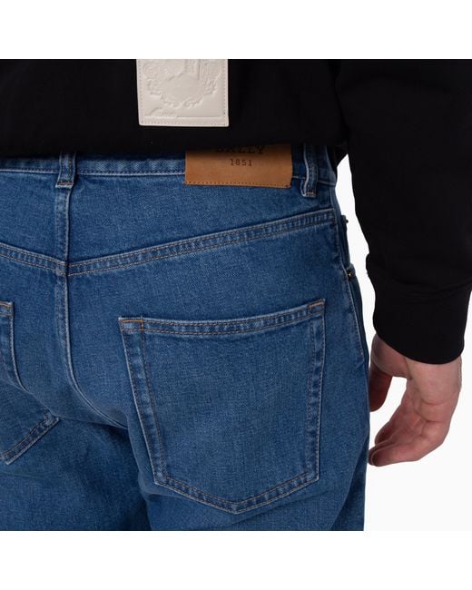 Bally Blue Straight-Leg Denim Jeans for men