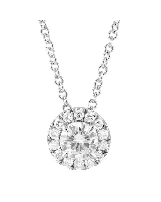 Brilliant Diamond Metallic 14Kt 0.45 Carat Lab Grown Diamond Necklace For