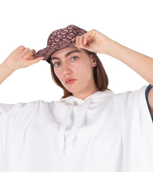 Stella McCartney Brown S-Wave Monogram Jacquard Baseball Cap