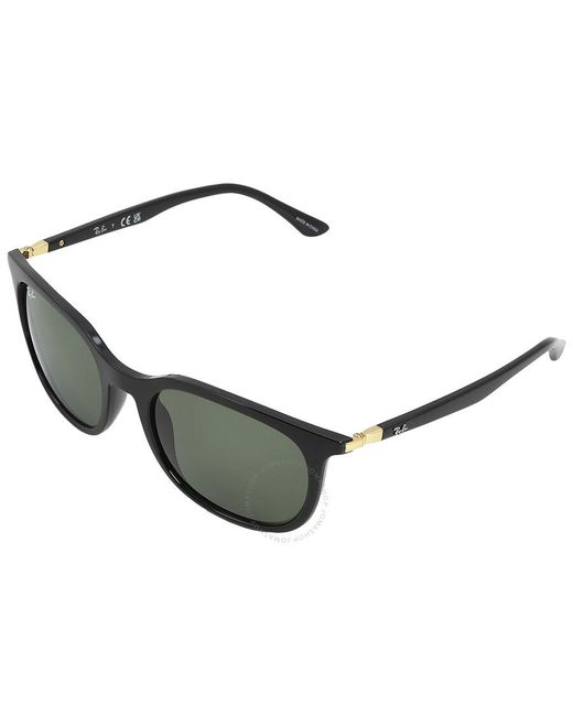 Ray-Ban Green Rectangular Sunglasses Rb4386 601/31 54