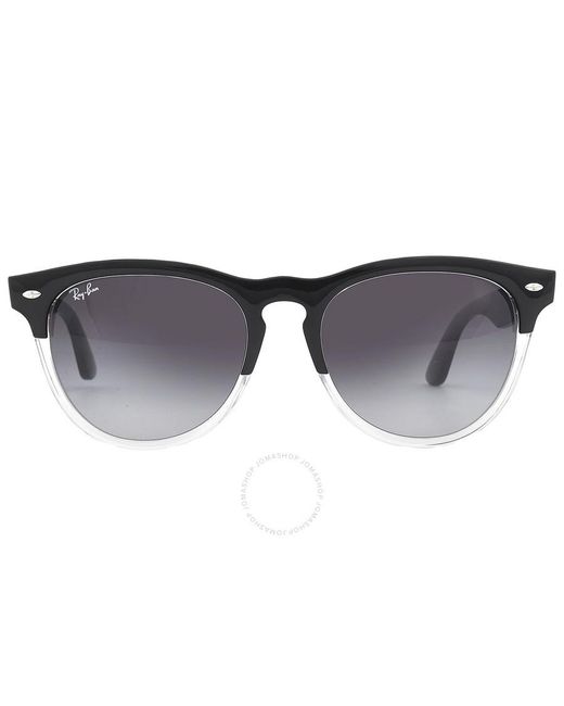 Ray-Ban Gray Iris Grey Gradient Blue Phantos Sunglasses Rb4471 66308g 54