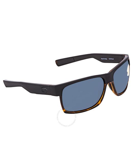 Costa Del Mar Blue Half Moon Gray Polarized 580p Sunglasses Hfm 181 Ogp for men