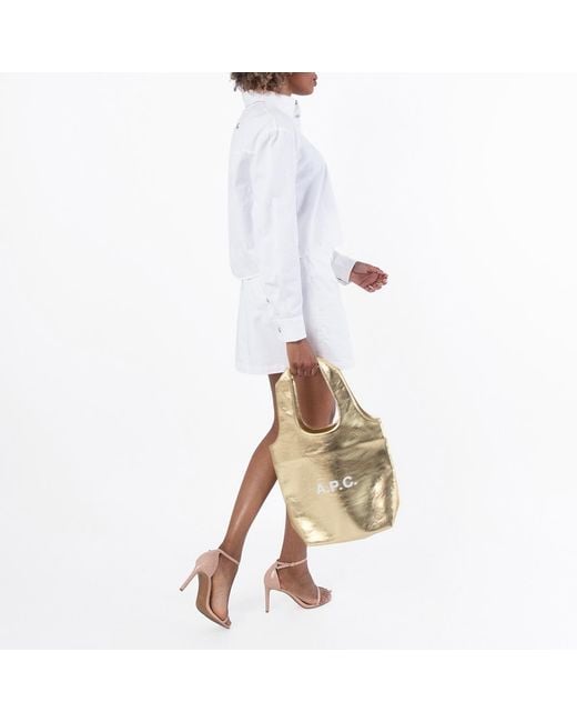 A.P.C. Natural Ninon Small Tote Bag