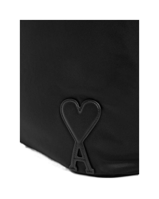 AMI Black Bum Bags for men