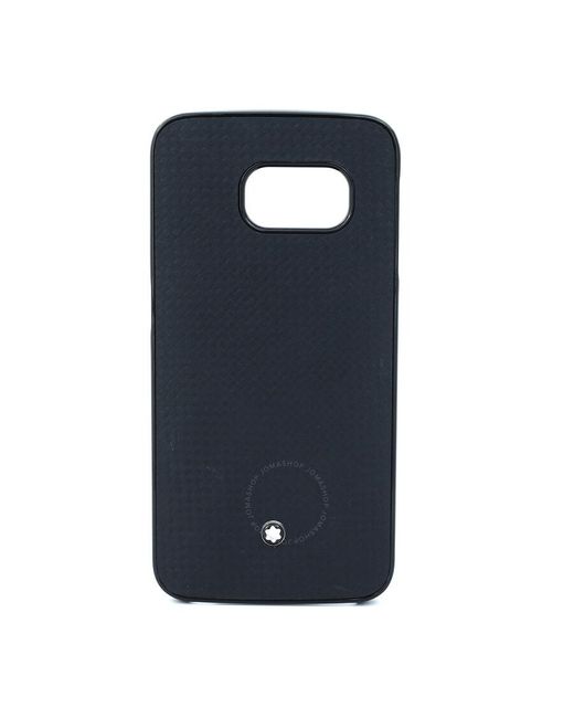Montblanc Blue Extreme Hard Shell Leather Case For Samsung Galaxy S6 Edge Sm-G925