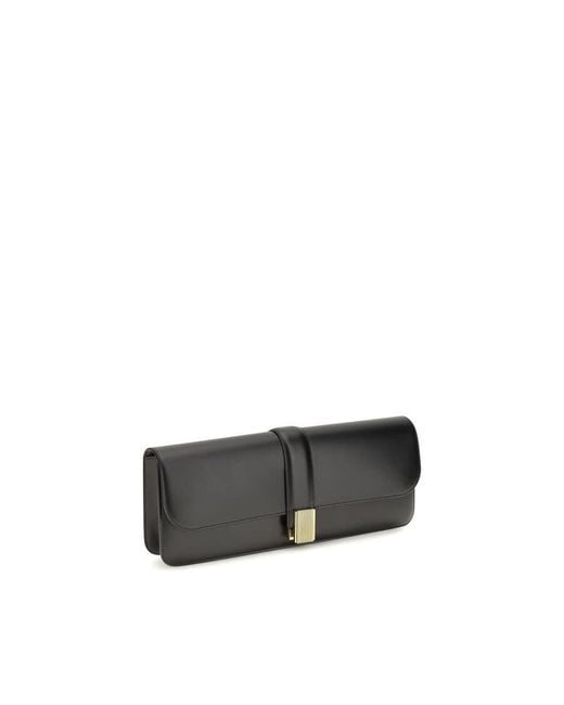 Khaite Black Blake Clutch