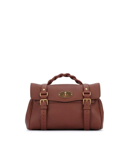 Mulberry Brown Alexa Heavy Grain