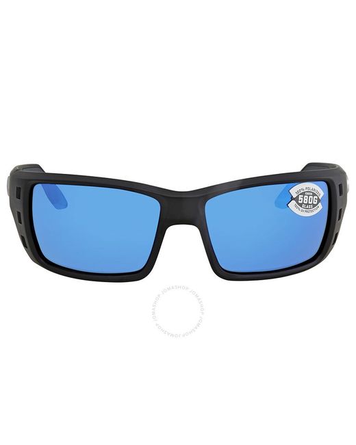 Costa Del Mar Permit Blue Mirror Ploarized Glass Sunglasses Pt 11 Obmglp 63 for men