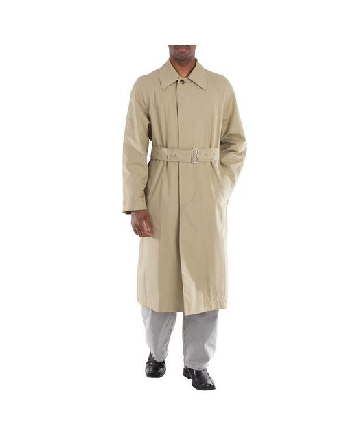 Burberry Natural Reversible Long Sleeve Bradford Trench Coat, Brand Size 50 Us for men