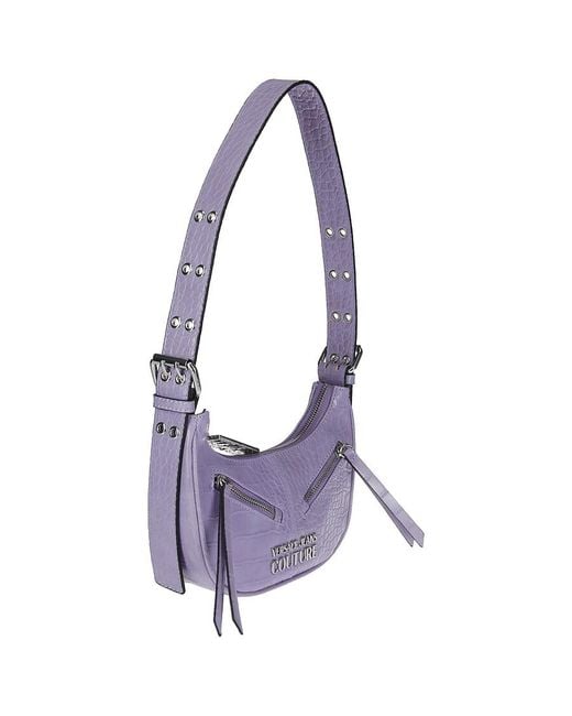 Versace Purple Jeans Couture Bag