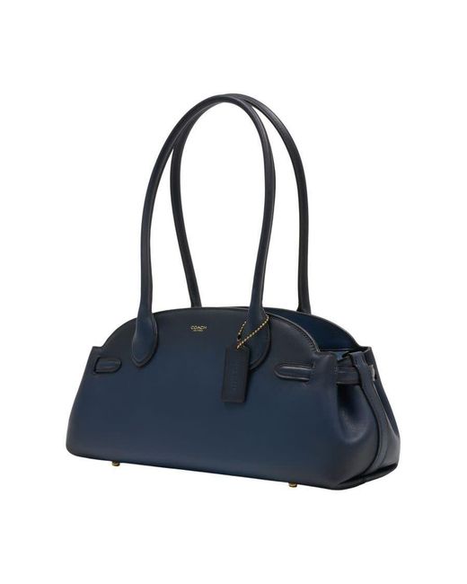 COACH Blue Empire Shoulder Bag