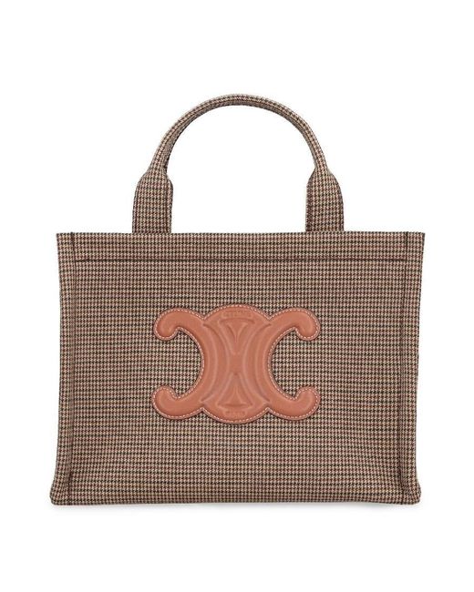Céline Brown Authentic Cabas Thais Handbag