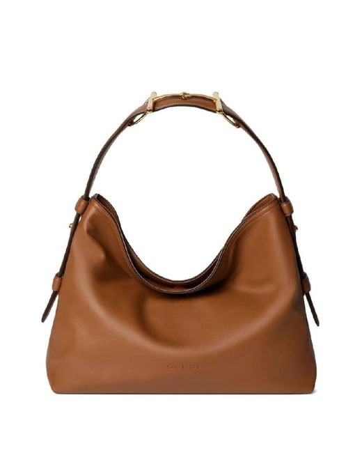 Gucci Brown Beatrix Medium Leather Shoulder Bag