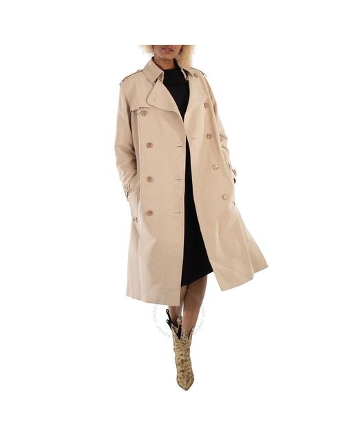 Burberry Soft Fawn Tech Fabric Trench Coat in Natural Lyst