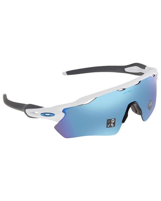 Oakley Blue Radar Ev Path Prizm Sapphire Sport Sunglasses Oo9208 920873 for men