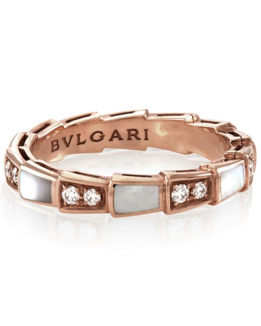 BVLGARI Metallic Serpenti Viper Ring