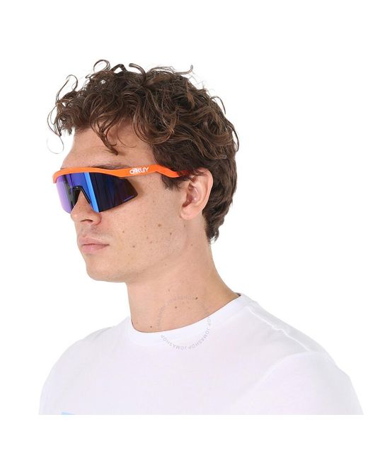 Oakley Blue Hydra Prizm Sapphire Shield Sunglasses Oo9229 922906 37 for men