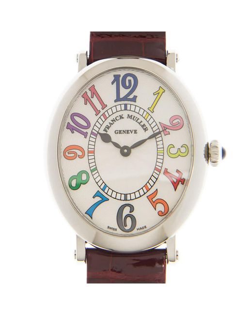 Franck Muller Infinity Quartz White Dial Unisex Watch