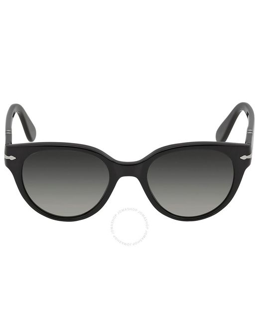Persol Gray Gradiente Grey Round Sunglasses