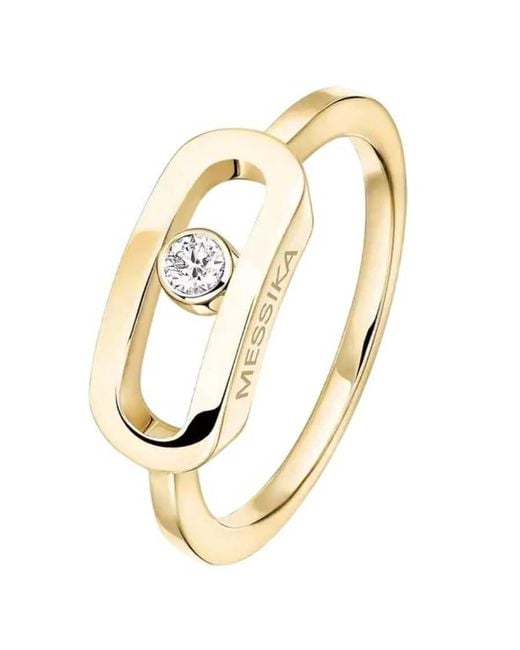Messika Metallic Move Uno Large Diamond Ring