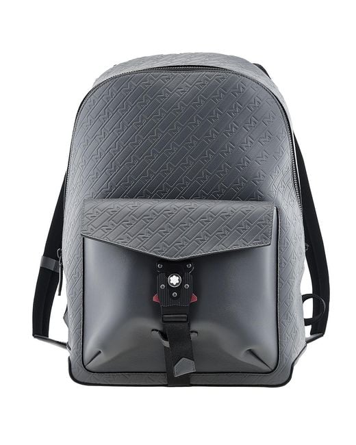 Montblanc Gray M Lock M_Gram 4810 Backpack for men