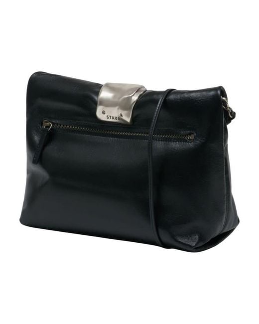 Staud Black Cuff Clutch